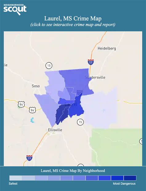 crime rate in laurel mississippi